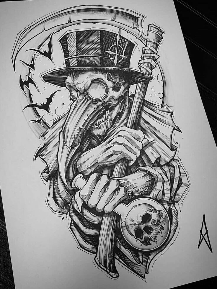 آموزش نقاشی سیاه قلم